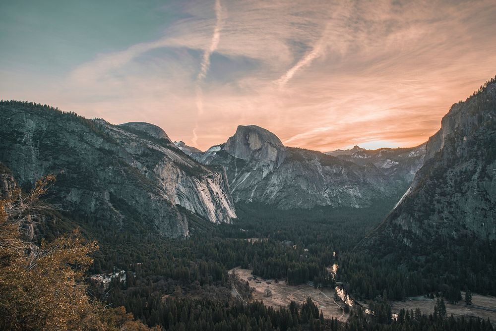 View of Yosemite National Park, California
