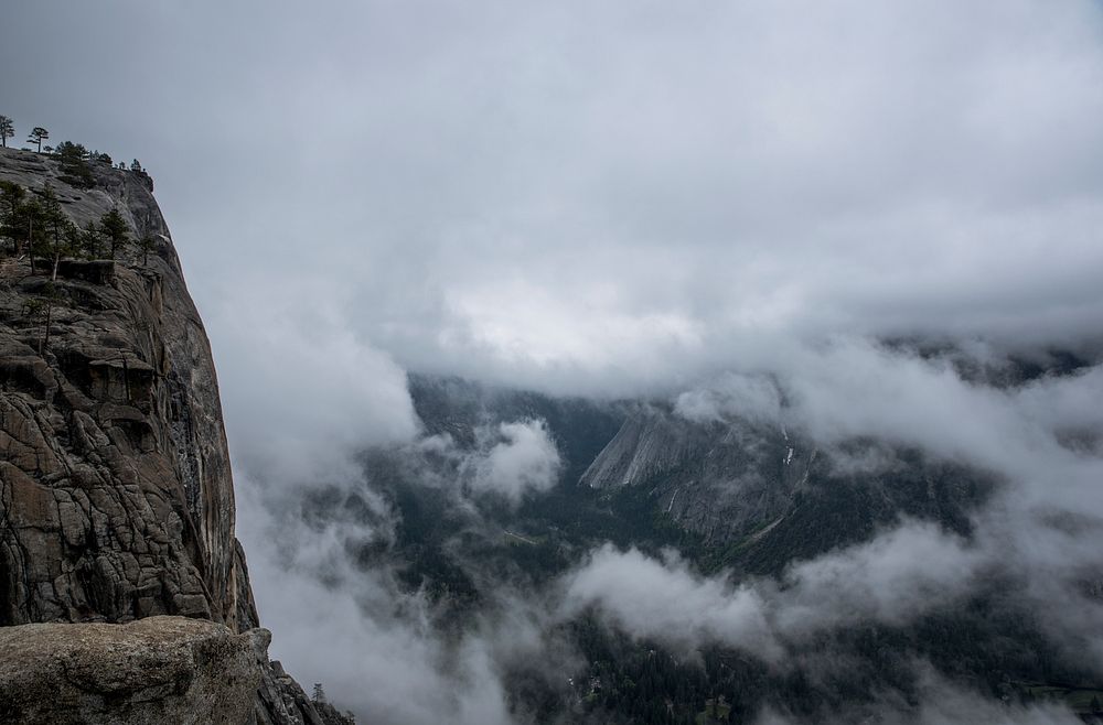 High mountains at Yosemite National Park, United States