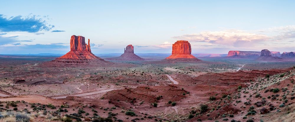 Red rocks in Monument Valley, Arizona, United States