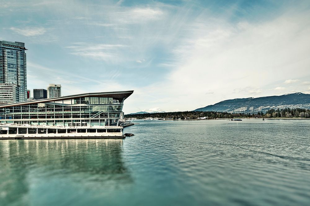 Building by the water, Vancouver, Canada