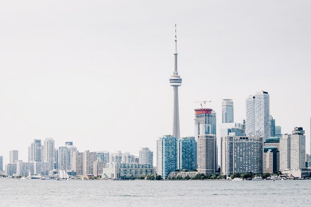 View of Toronto skyline, Canada