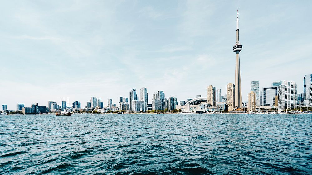 Skyline of the city of Toronto, Canada