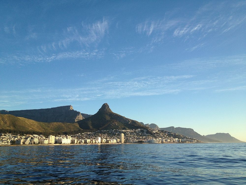 Cape Town by the sea, South Africa