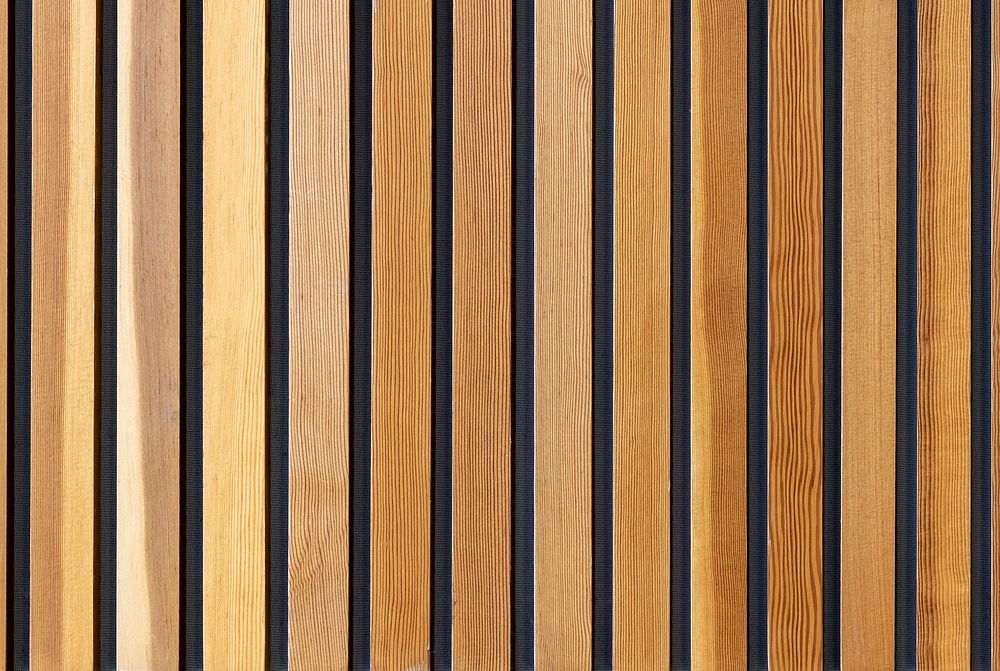Wooden striped grill pattern background