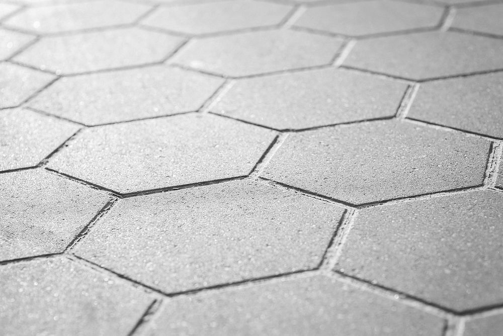 Close up of bricks on the ground. Visit Kaboompics for more free images.