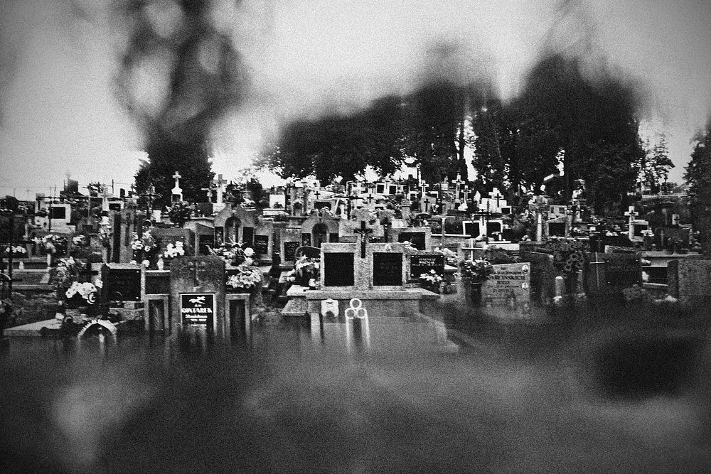 Graves at a graveyard in Poland. Visit Kaboompics for more free images.