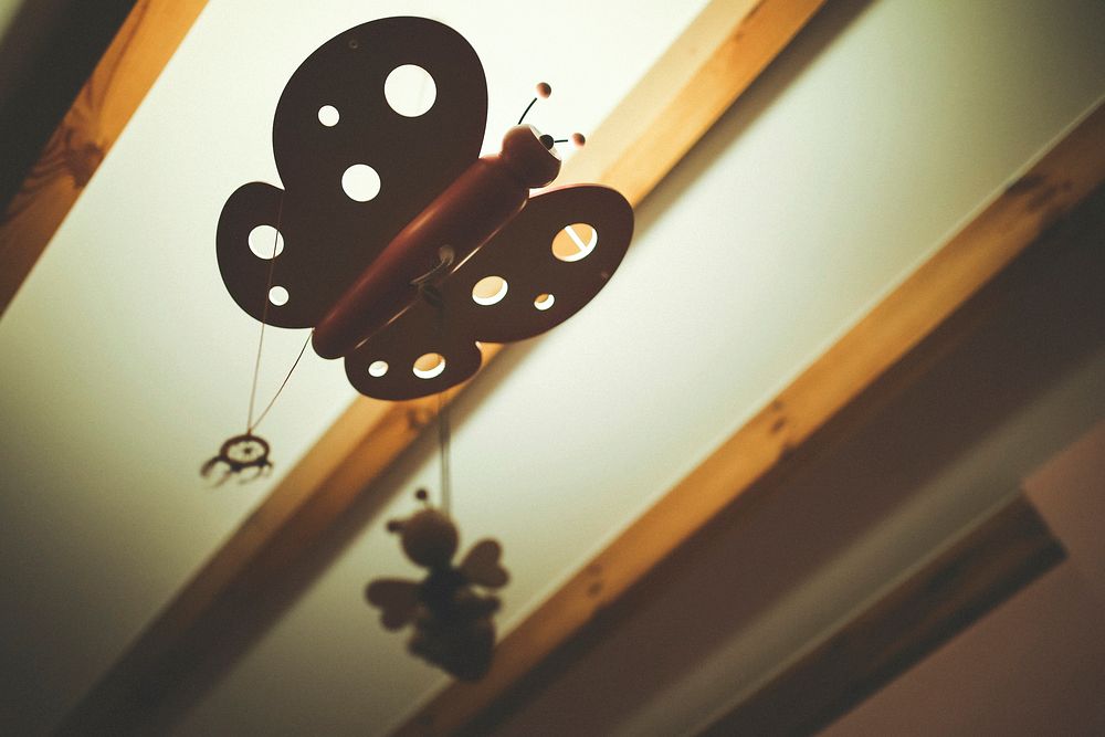 Wooden butterfly lullaby. Visit Kaboompics for more free images.