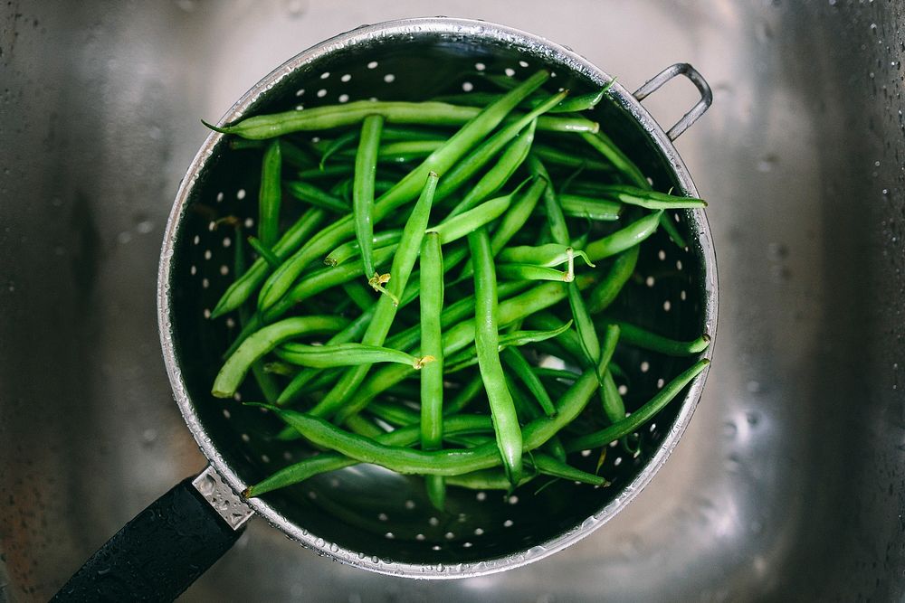 Fresh green beans. Visit Kaboompics for more free images.