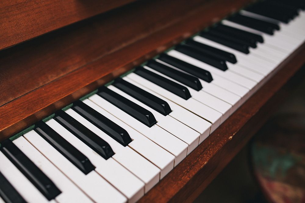 Close up of a classic piano. Visit Kaboompics for more free images.
