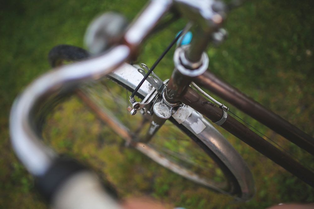 Details of an old vintage bike. Visit Kaboompics for more free images.