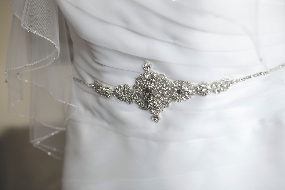 Wedding gown and accessories. Visit Kaboompics for more free images.