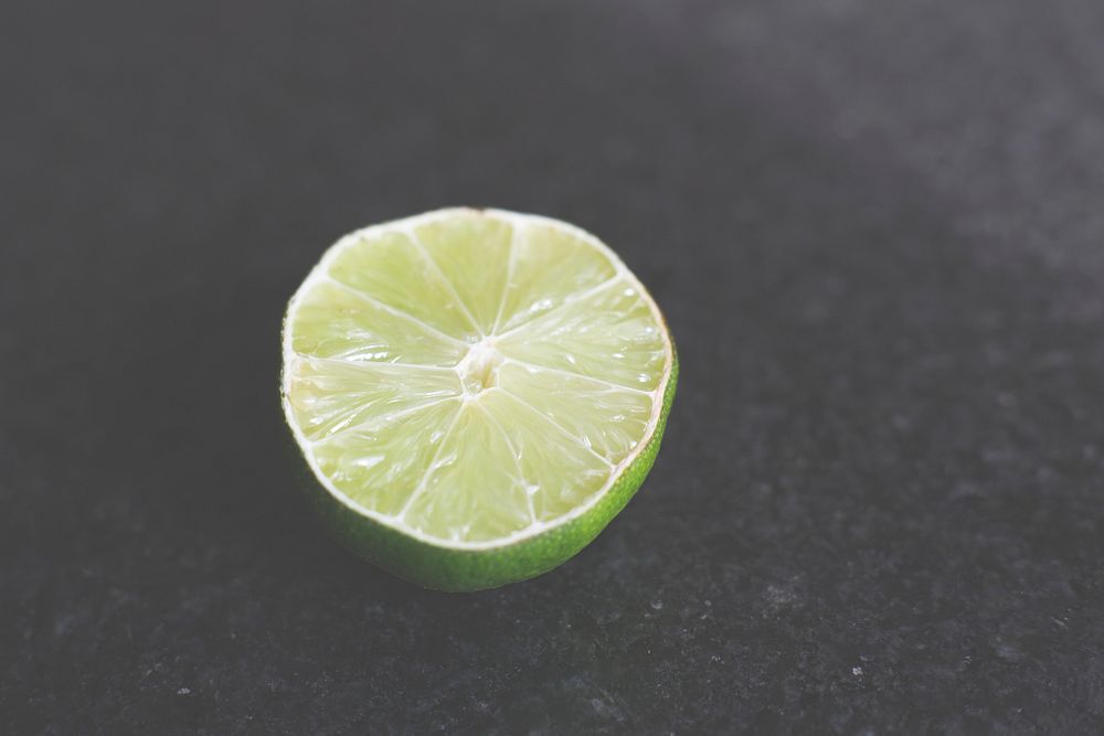Close up of a fresh lime