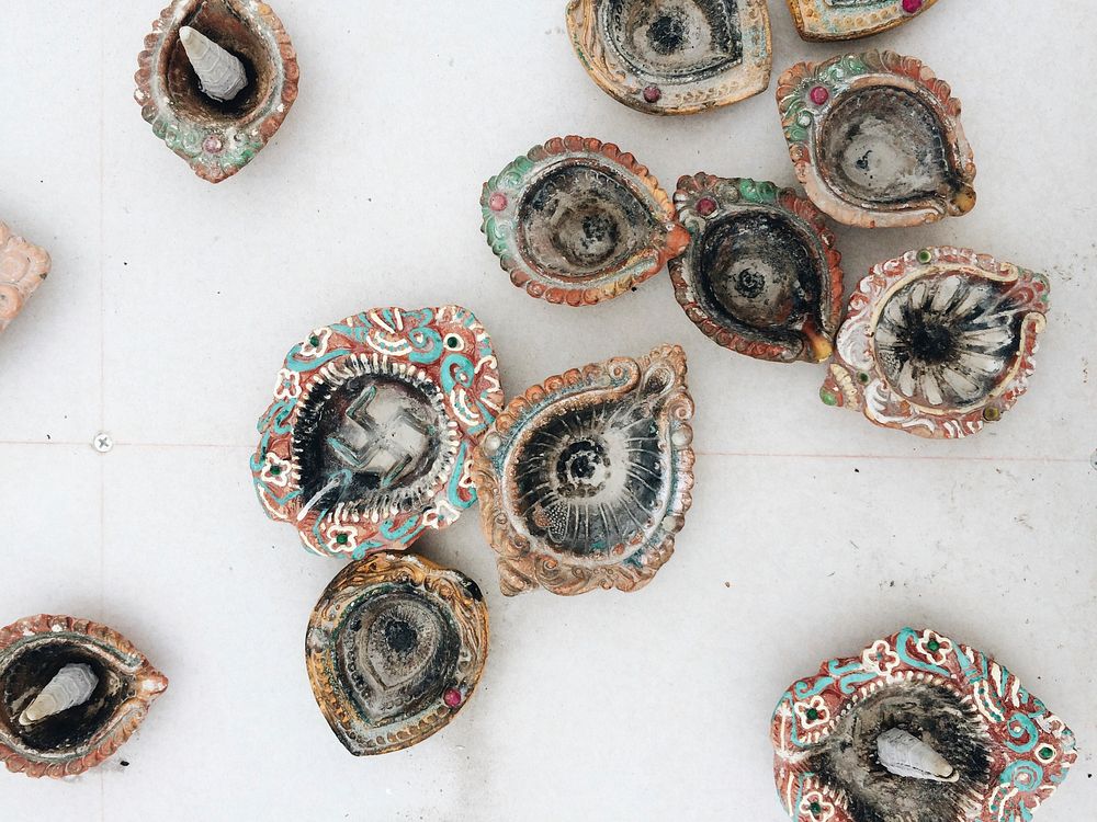 Hindu incense burners Free Photo rawpixel