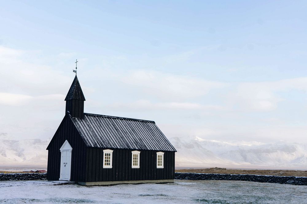 Budir Black Church, Iceland