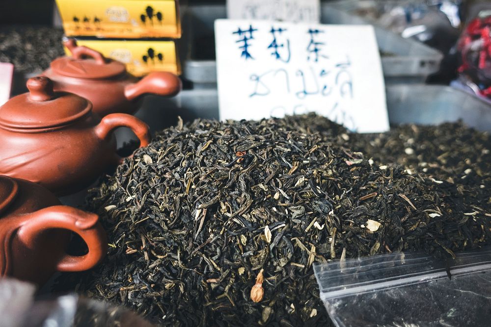 Dried jasmine tea leaves for sell