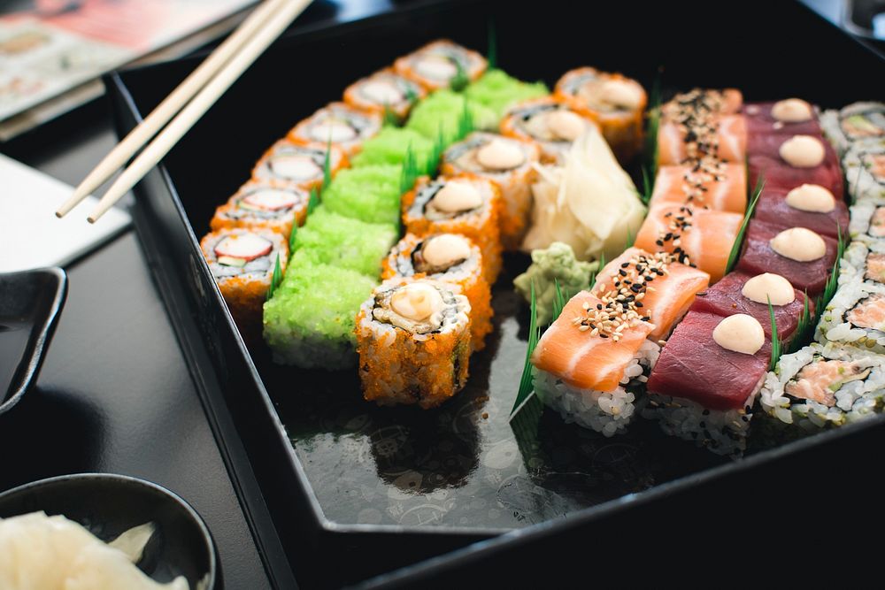 Sushi in a black box