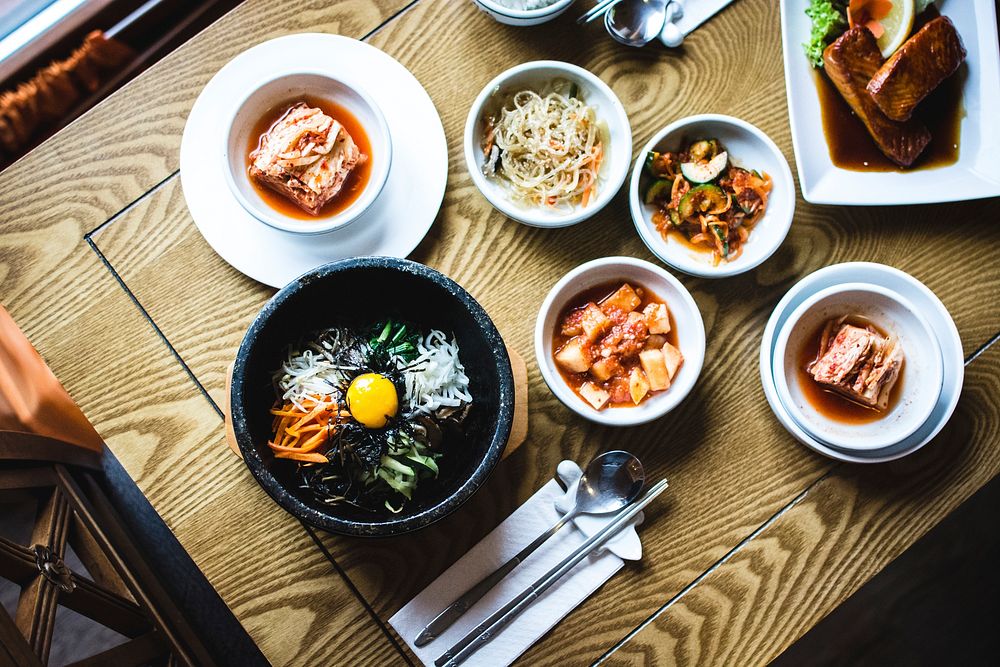 Korean set meal