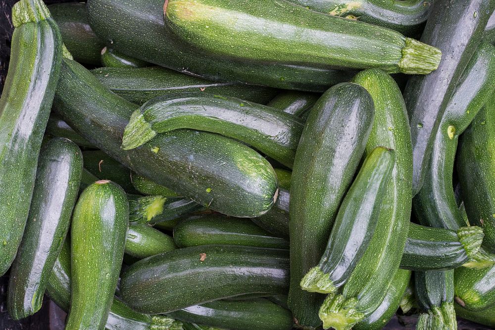 Closeup of zucchini