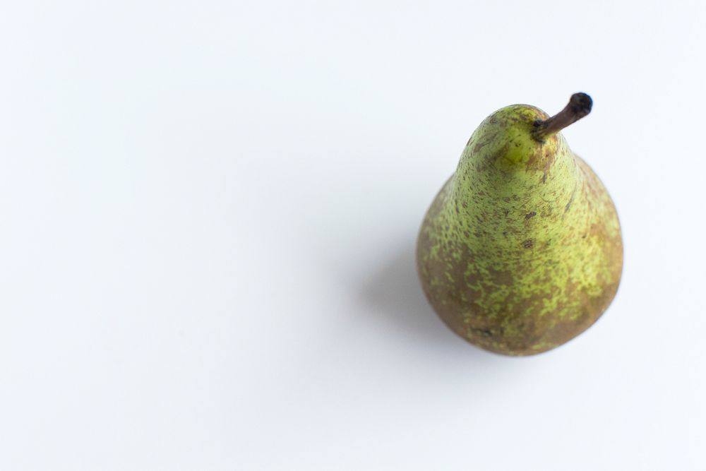 Fresh green pear