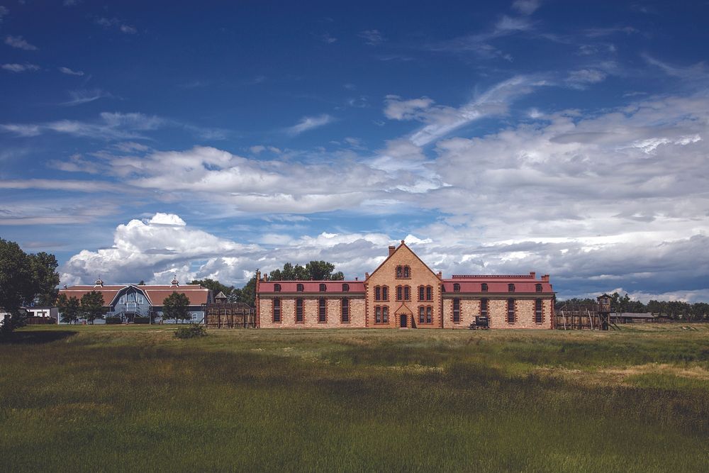 The Wyoming Territorial Prison state historic site in Laramie, Wyoming.