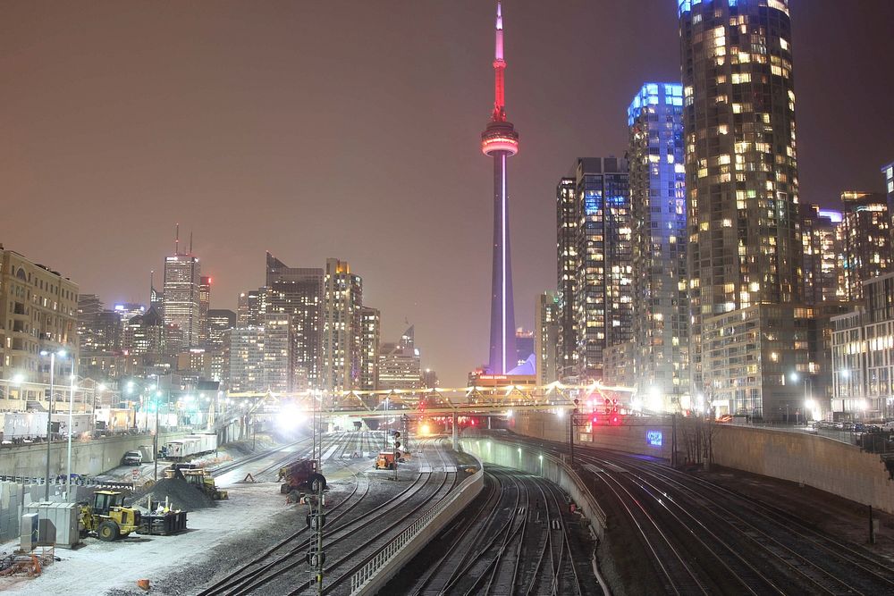 Free Toronto cityscape, Canada image, public domain urban CC0 photo.