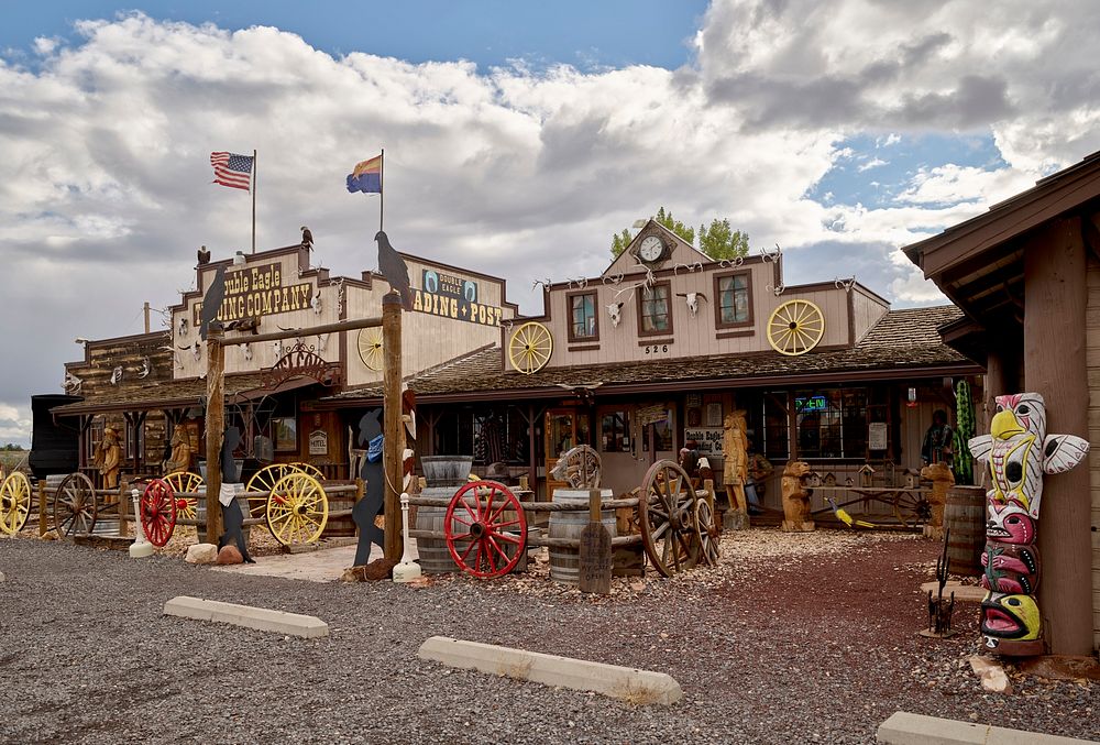 The Double Eagle Trading Company in Williams, a small town in northern Arizona, south of Grand Canyon National Park.…