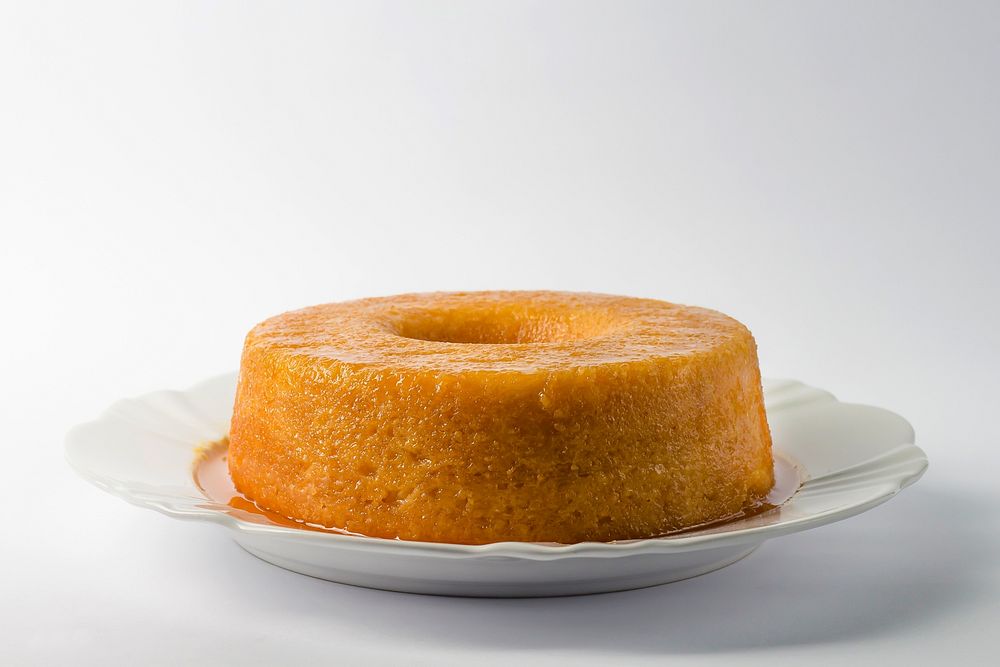 Free traditional orange cake image, public domain CC0 photo.