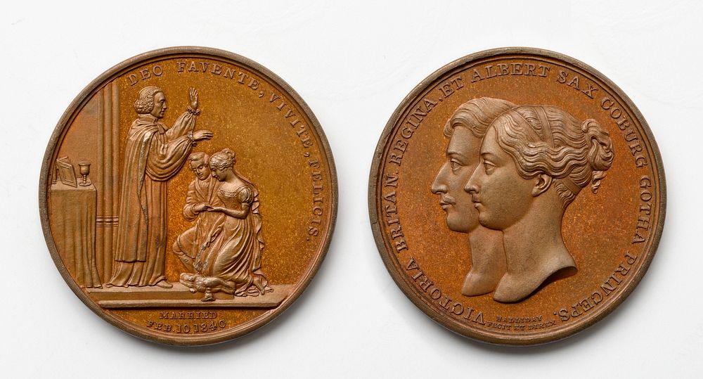 1840 Victoria and Albert Wedding Commemorative Medal