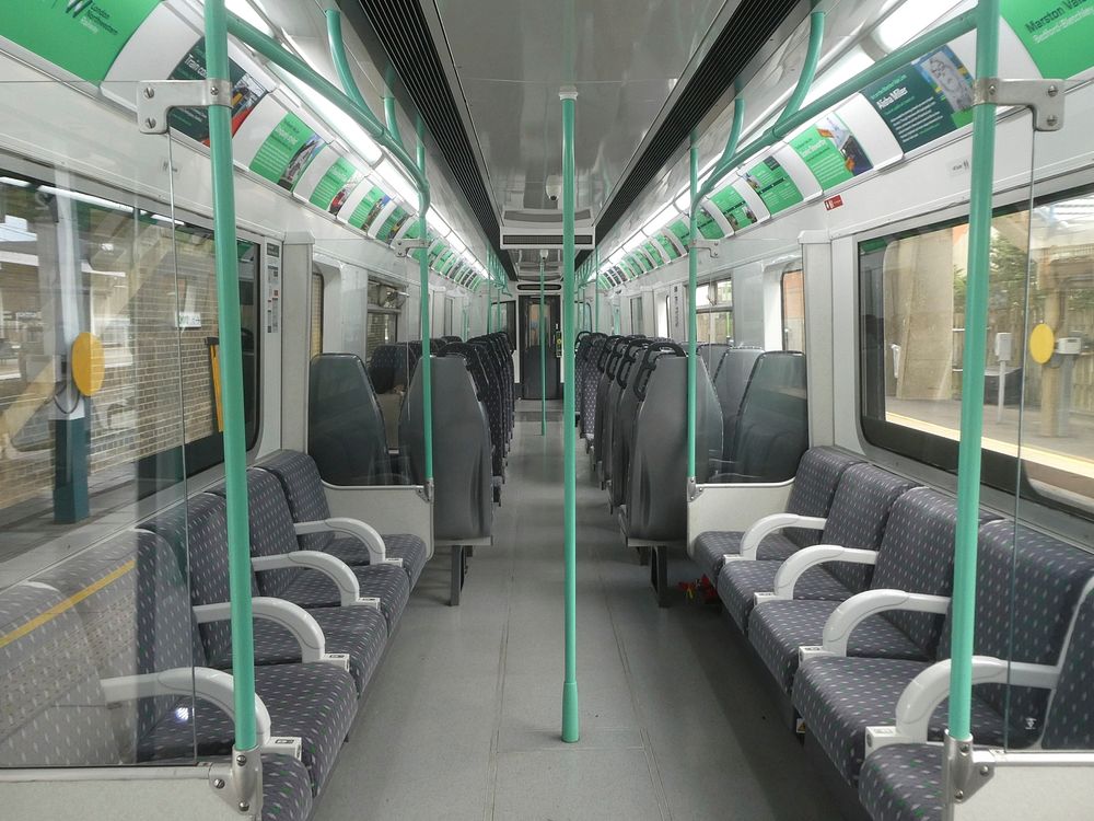 Inside D-Train 230 004.