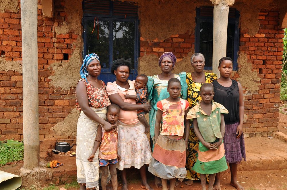 Uganda: NutritionA household of four generations working to improve their family's health and nutrition status through…