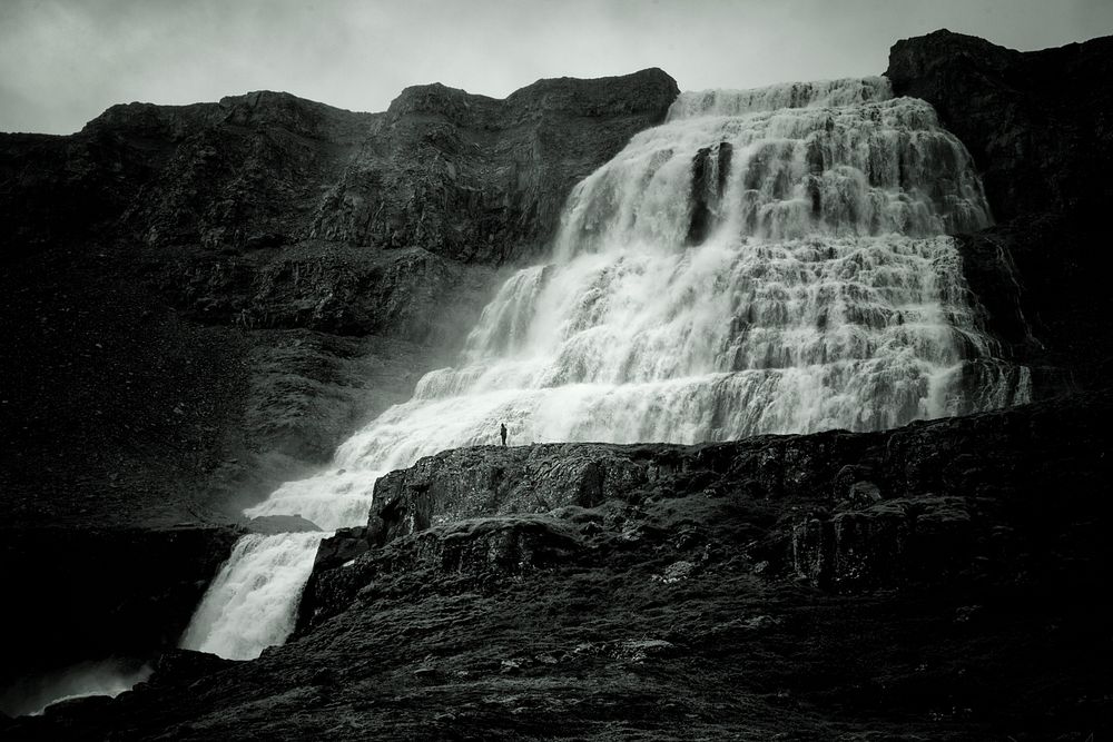 Dynjandi Waterfall, Iceland.