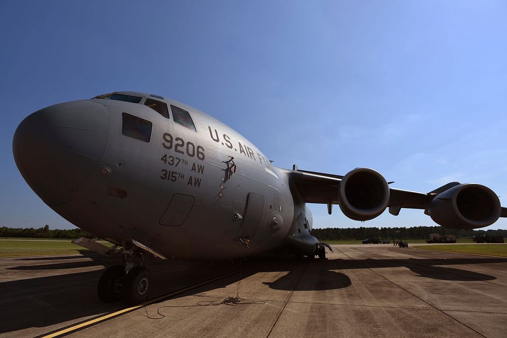 U.S. Air Force logistics personnel, assigned to the 621st Contingency Response Wing from Joint Base McGuire-Dix-Lakehurst…