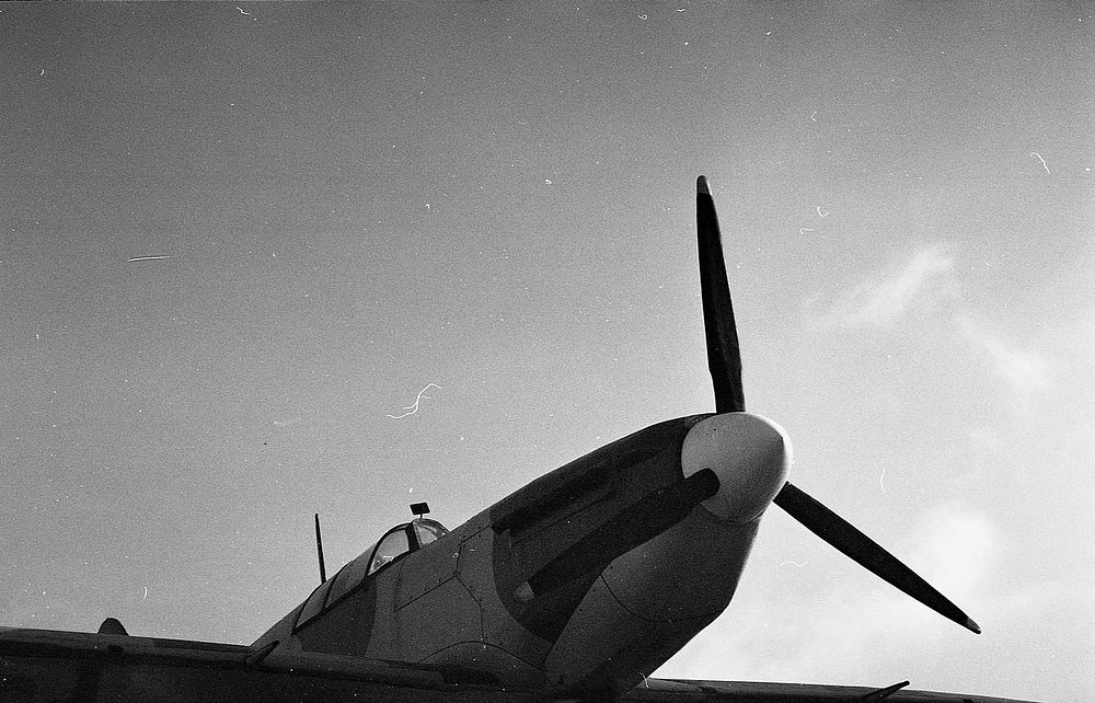 Spitfire. Original public domain image from Flickr