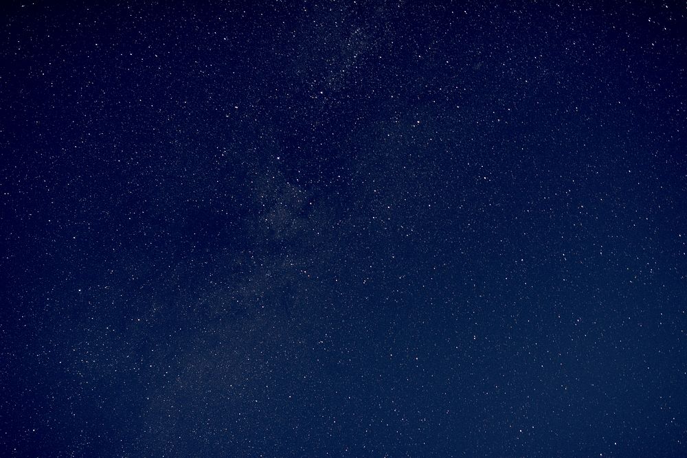 Beautiful starry sky background. Original public domain image from Flickr