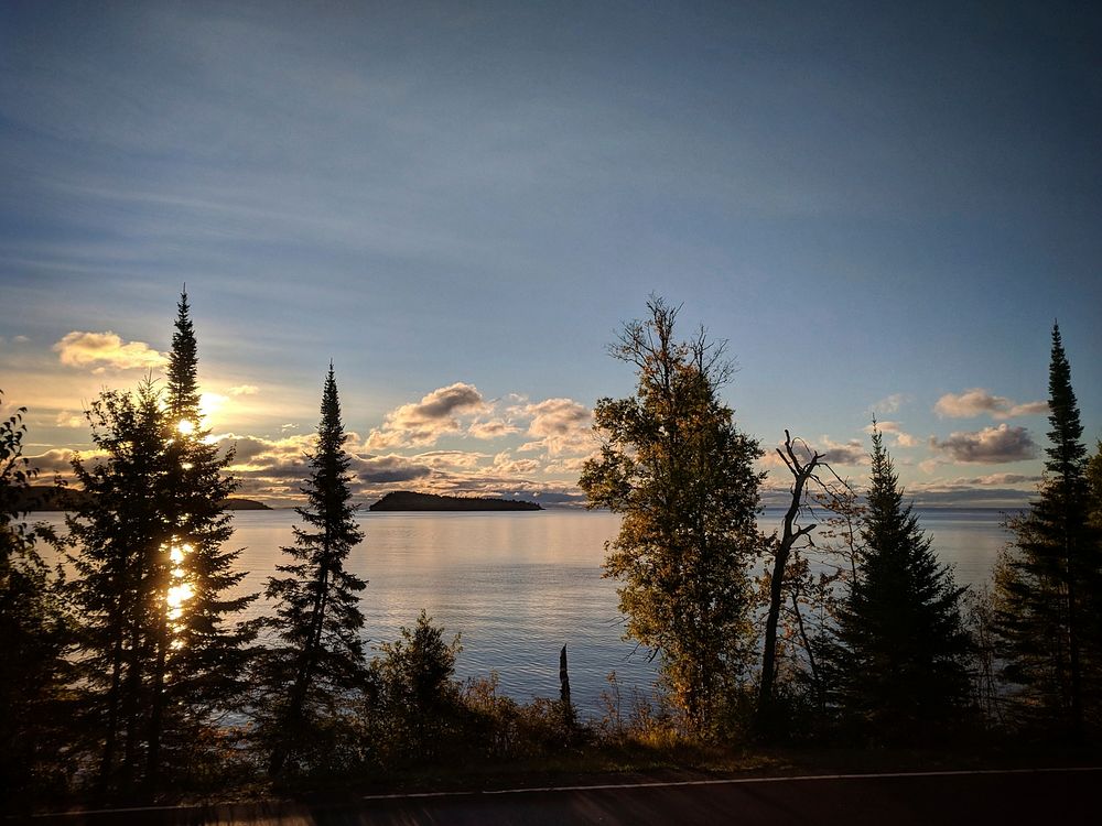 A calm morning on Lake SuperiorPhoto by Courtney Celley/USFWS. Original public domain image from Flickr