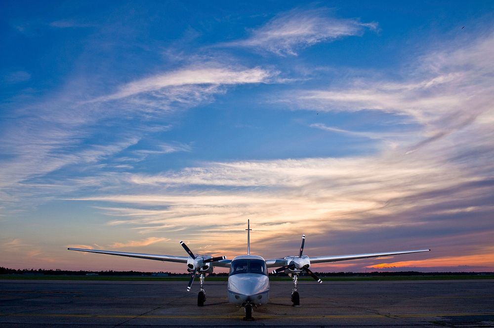 U.S. EPA's Airborne Spectralphotometric Environmental Collection Technology (ASPECT) aircraft. Original public domain image…