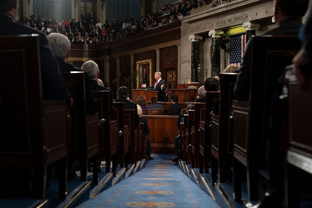 2019 State of the UnionPresident Donald J. Trump delivers his State of the Union address at the U.S. Capitol, Tuesday, Feb.…