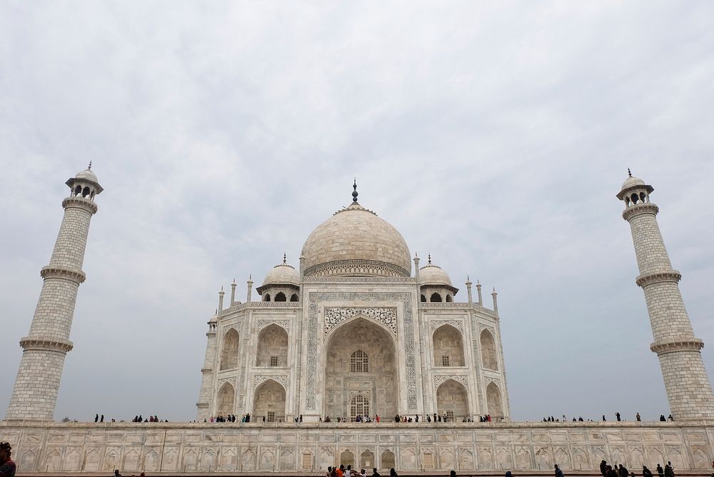 Perspective View of Taj Mahal