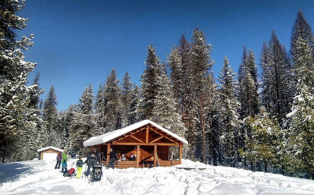 The Frater Lake warming hut is a welcome refuge to those who enjoy the 10 miles of forested cross-county skiing trails in…