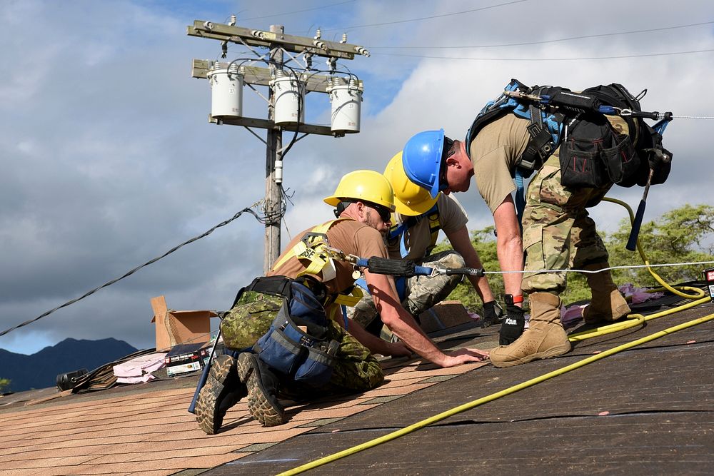 169th Civil Engineer Squadron trains at Bellows Air Force Base