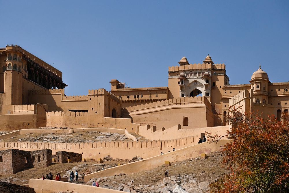 View of Amer Fort, India
