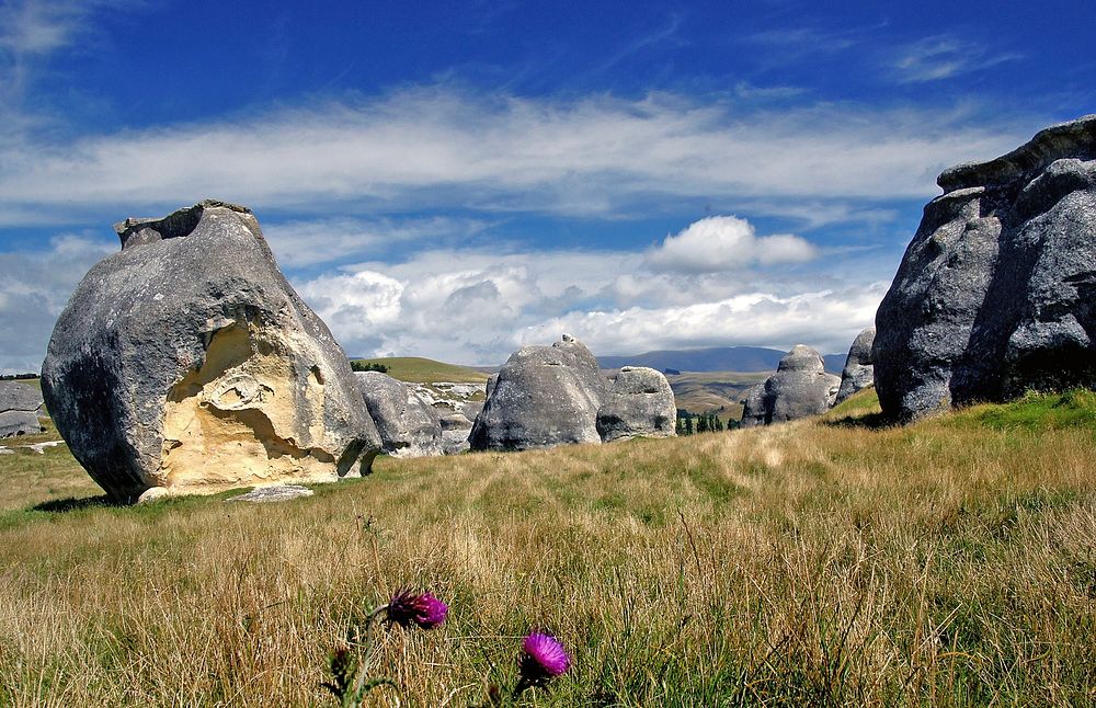 A limestone landscape.