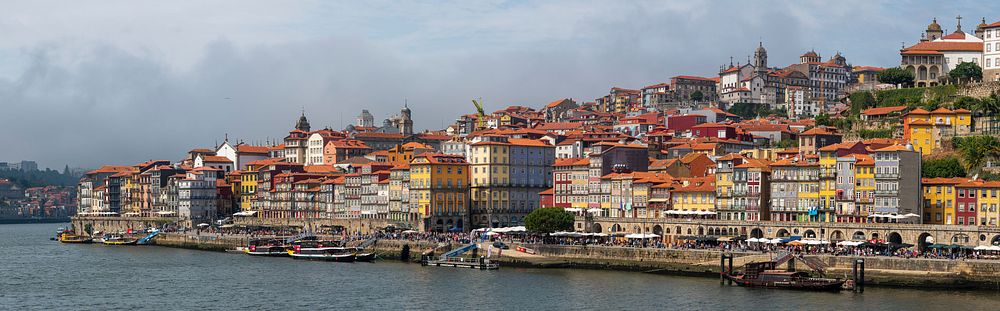 Cityscape in Porto, Portugal. Free public domain CC0 image.
