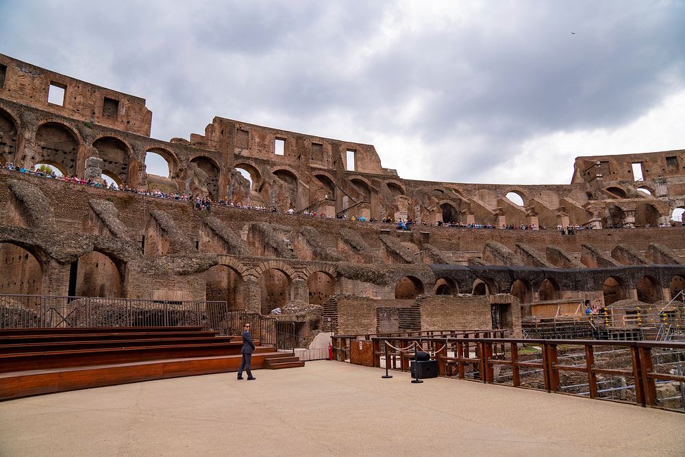 Secretary Pompeo Visits the Colosseum. U.S. Secretary of State Michael R. Pompeo and Mrs. Susan Pompeo visit the Colosseum…