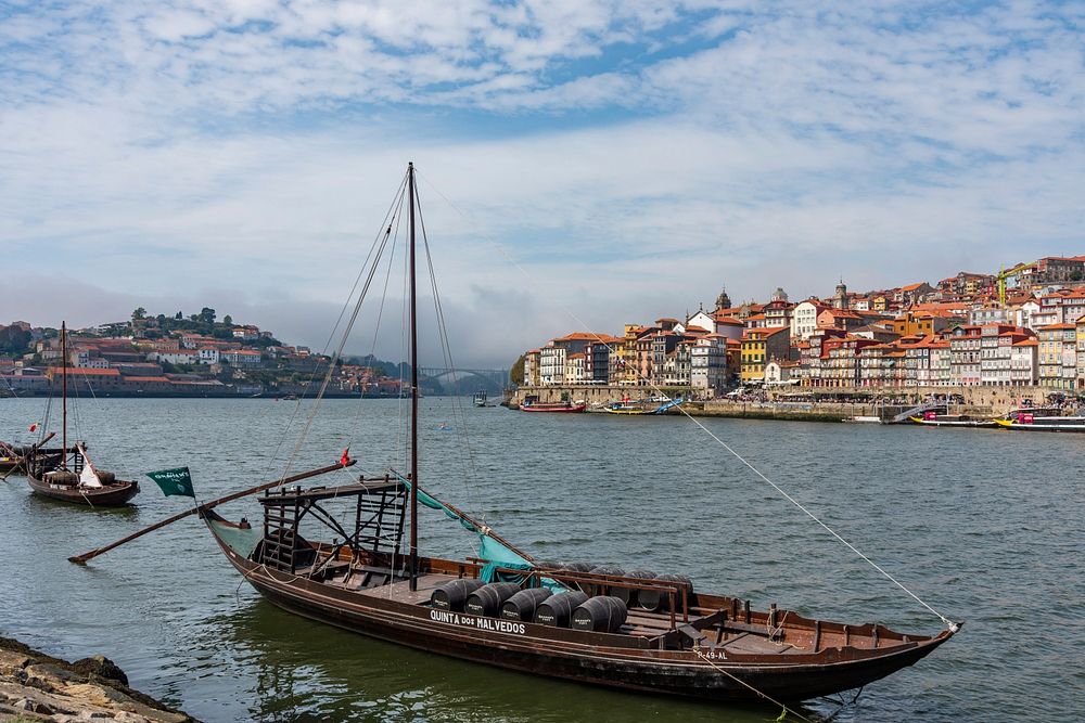 Rabelo Boat, Porto, Portugal