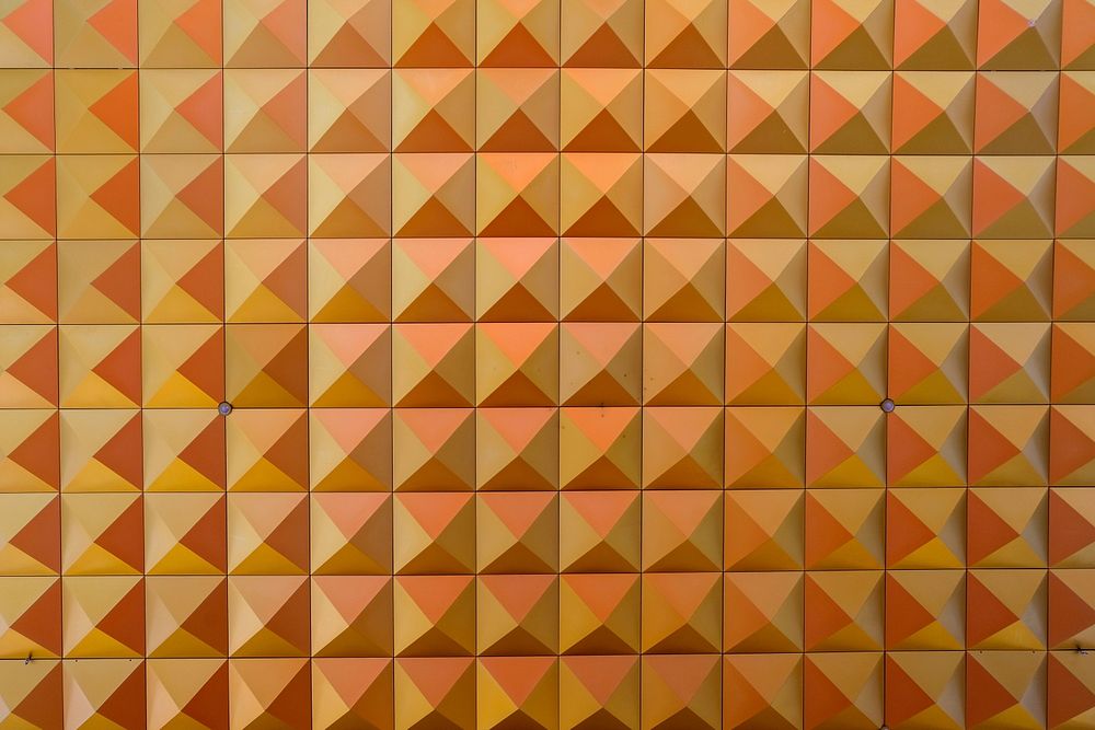 Abstract pattern of pyramid shapes. Free public domain CC0 photo.