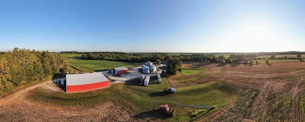 Norwood Farms owners and producers Don and son Grant Norwood implement crop rotation and residue management to reduce…