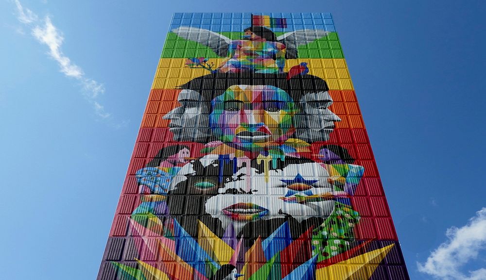 Equilibrium mural, Toronto.