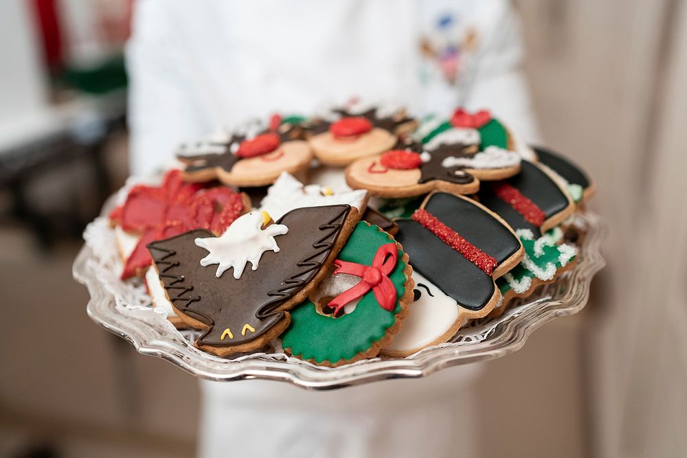 Christmas at the White HouseWhite House pastry chefs prepare cookies for the Christmas season Saturday, Nov. 30, 2019, in…