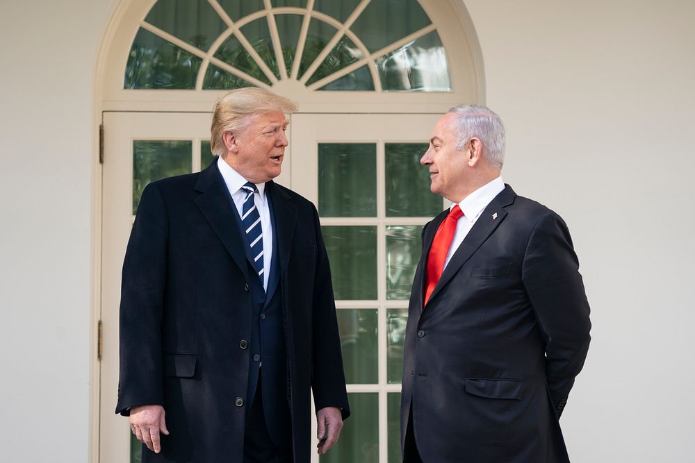 President Trump Meets with Israeli Prime Minister Benjamin Netanyahu